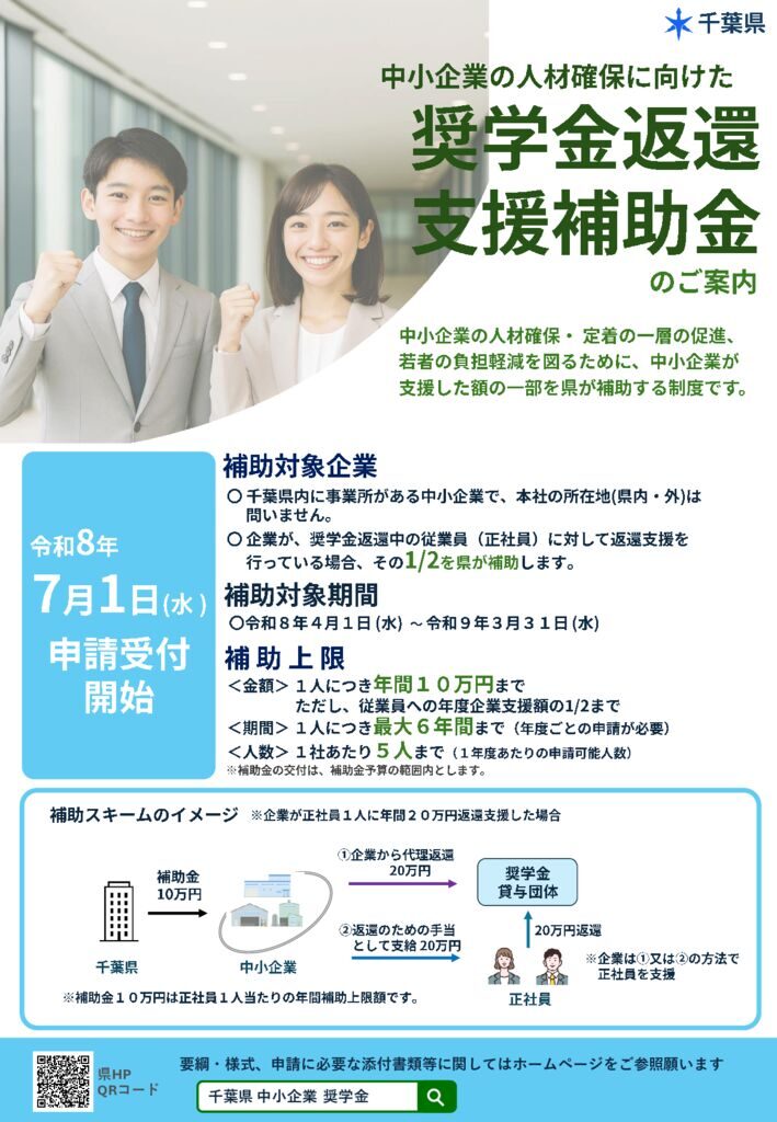奨学金返還支援補助金のサムネイル